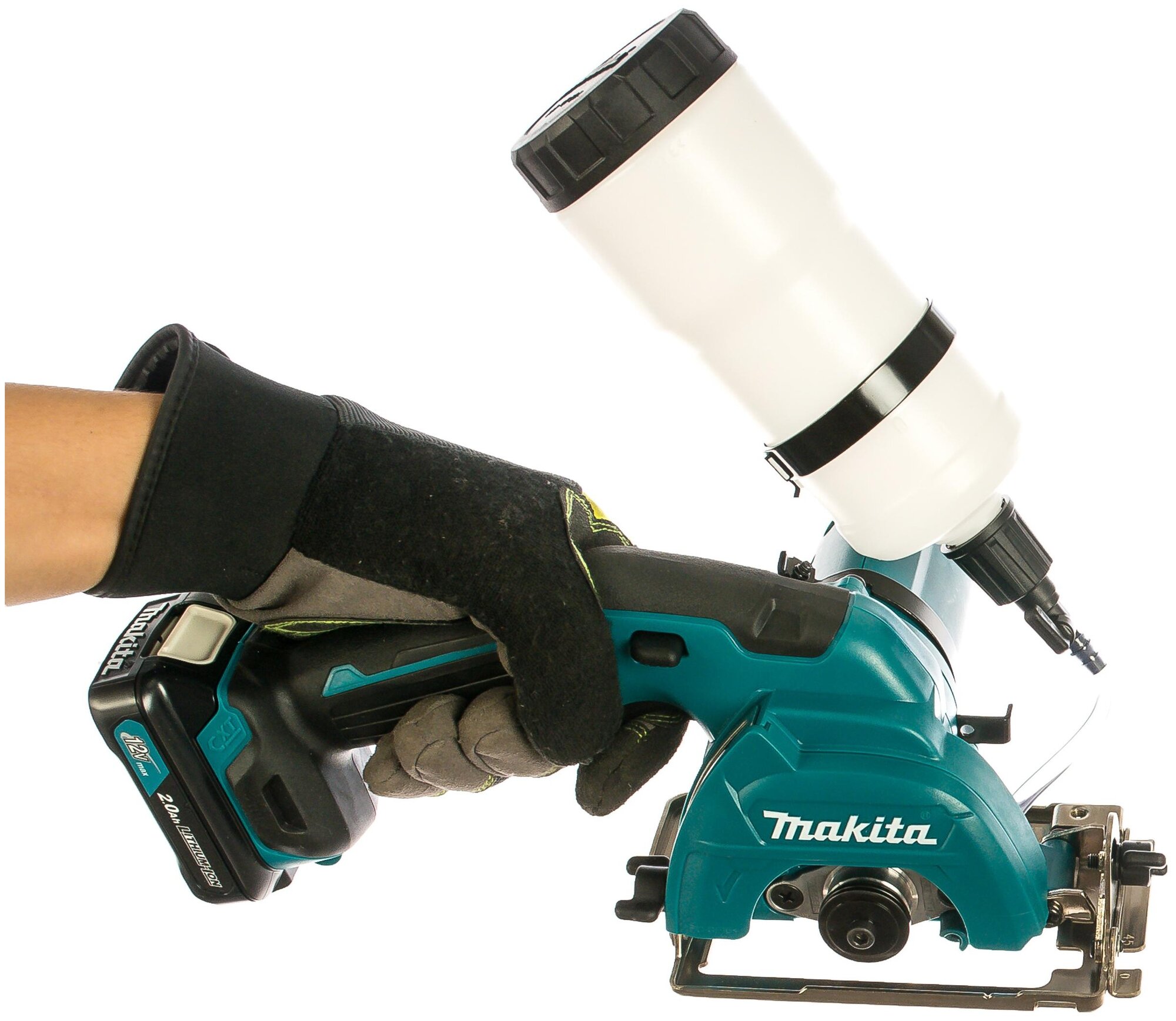 Пила дисковая аккумуляторная MAKITA алмазная CC301DWAE (10,8В, 85х15мм,гл.пр 25,5 мм, 2а (CC301DWAE), шт