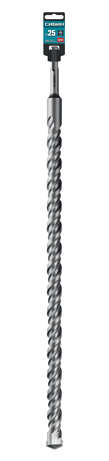 СИБИН 25х310 мм SDS-plus бур (29312-310-25)