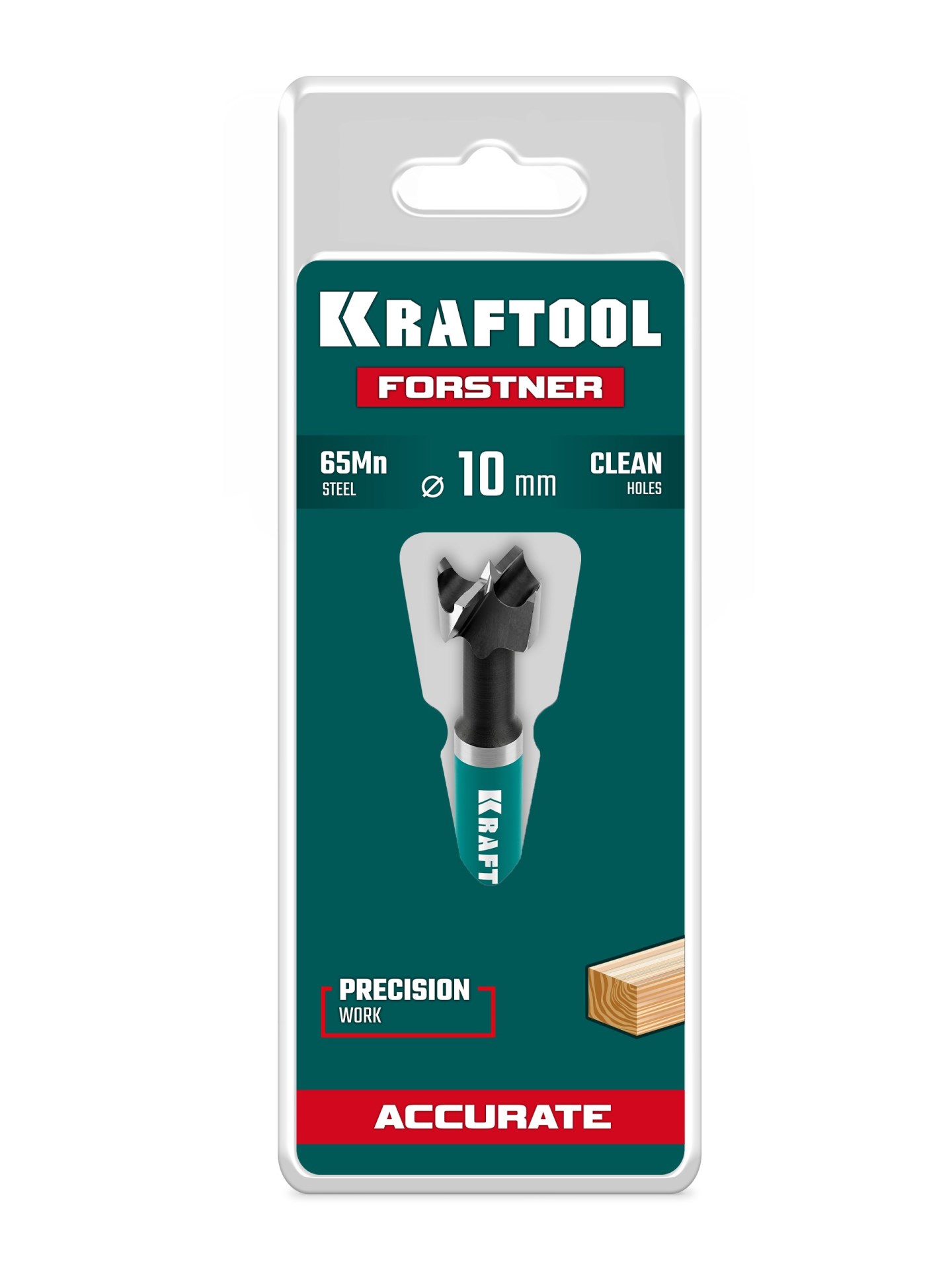 KRAFTOOL FORSTNER d10 мм, cверло Форстнера (29950-10)