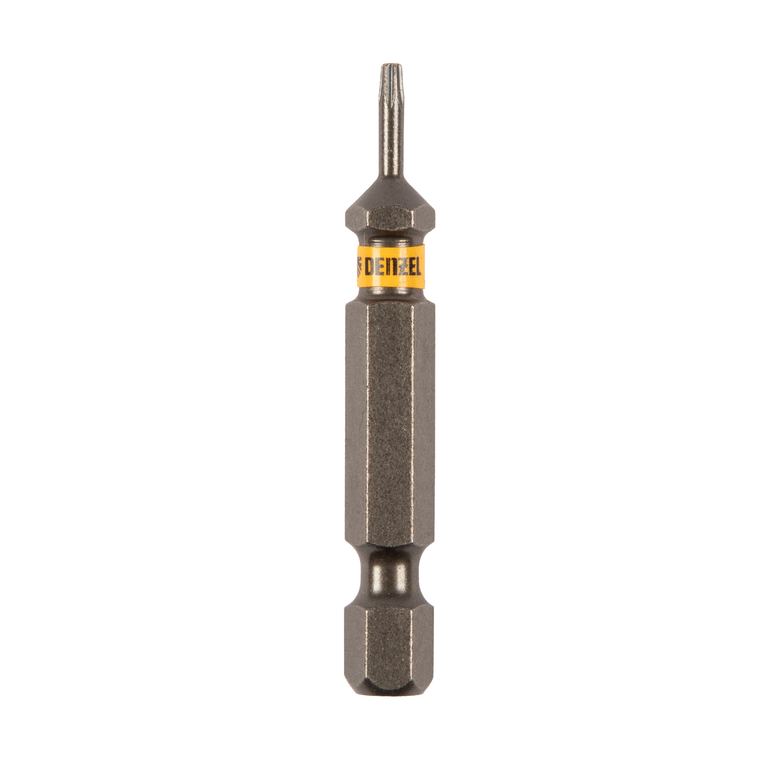 Бита TX 6х50, сталь S2, шестигранный профиль, 10 шт. Е 6,3 Denzel