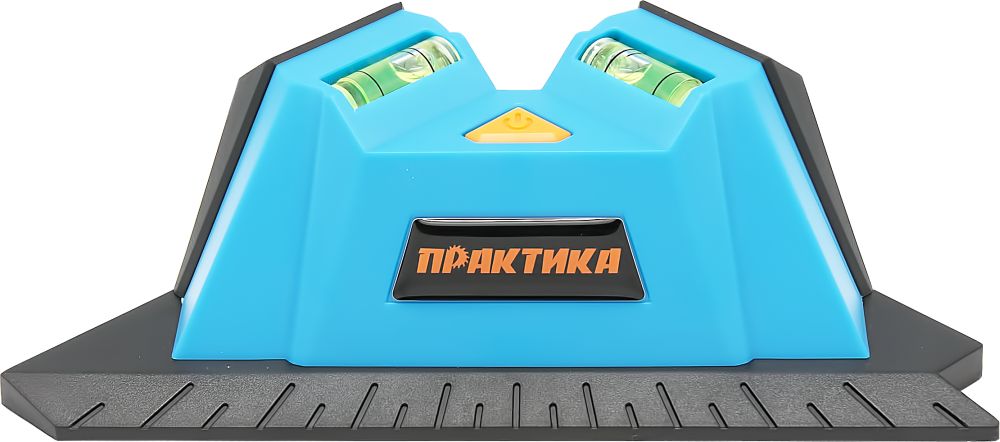 Уровень лазерный ПРАКТИКА для укладки плитки, 2 луча под углом 90 град, видимость до 7 м