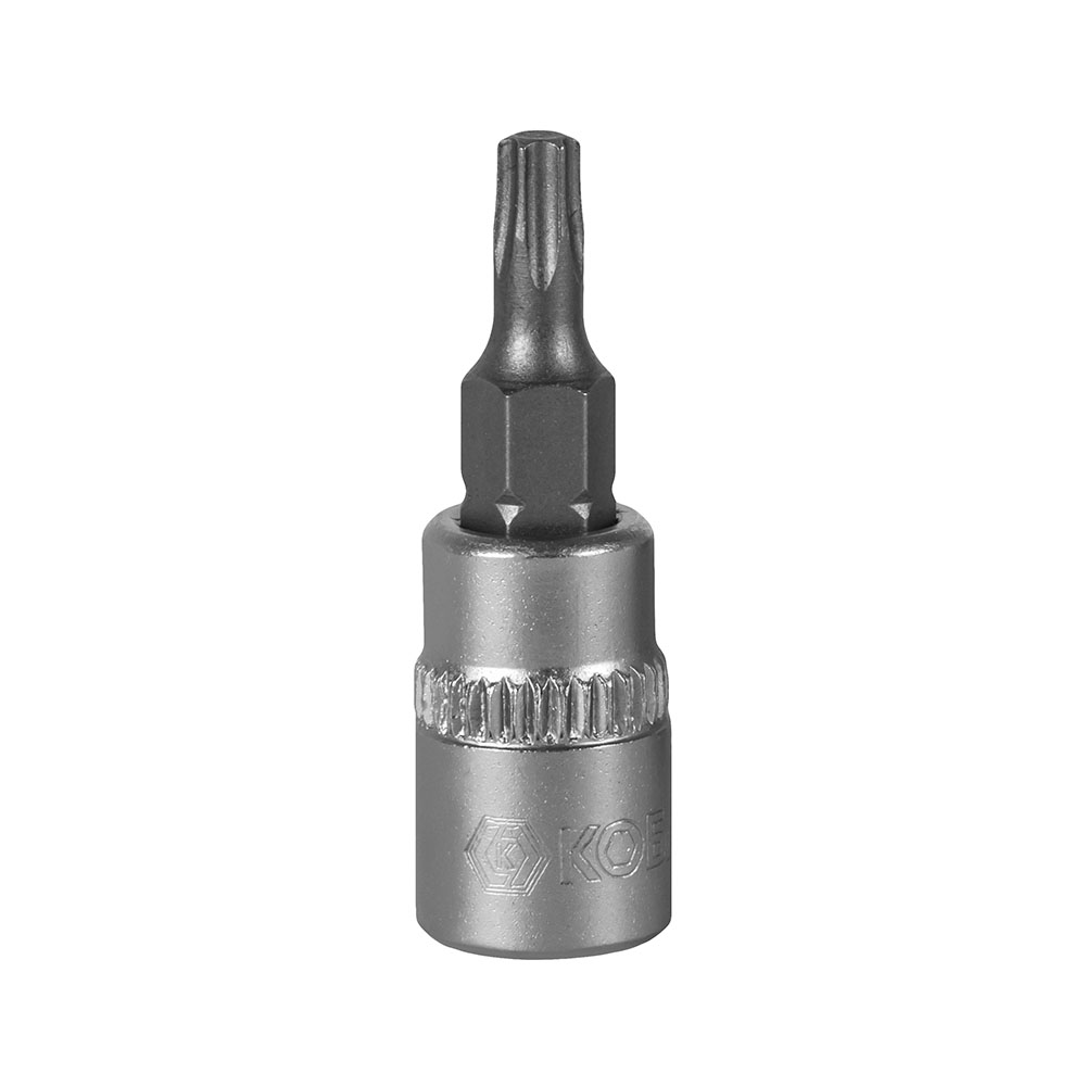 Головка торцевая со вставкой КОБАЛЬТ 1/4", TORX20, CR-V, подвес (923-583)