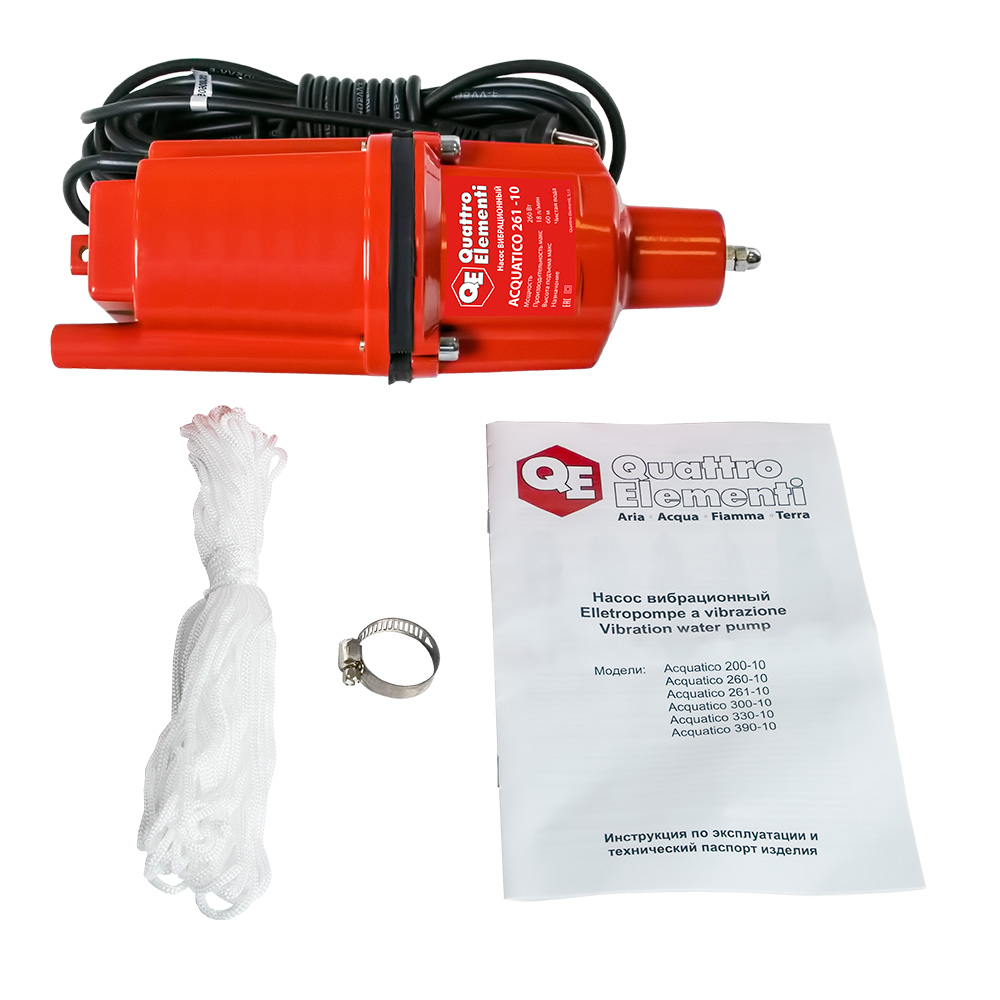 Вибрационный насос QUATTRO ELEMENTI Acquatico 261-10 910-331