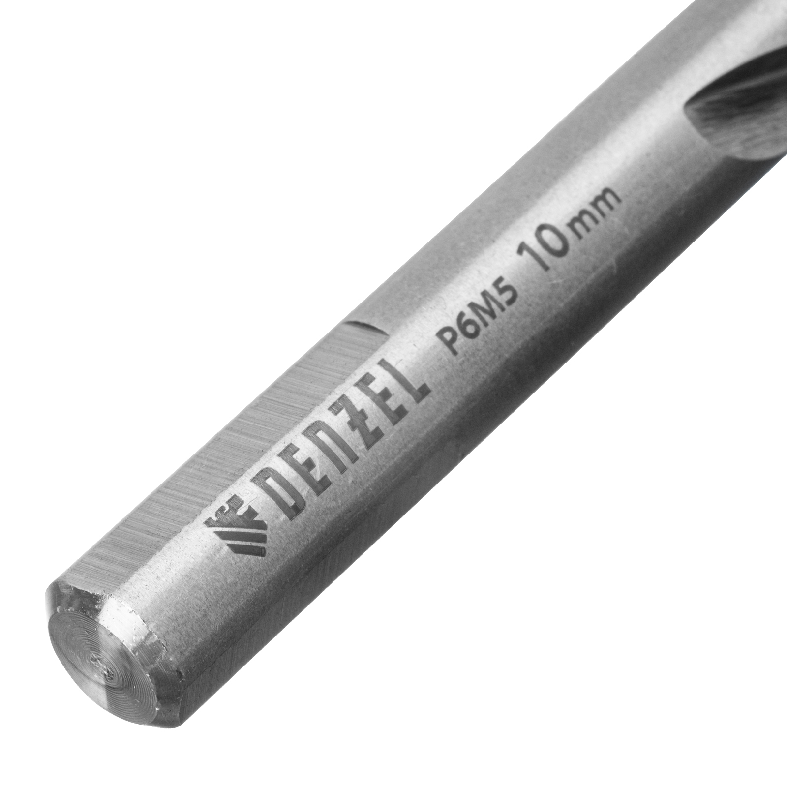 Набор сверл по металлу, 1-10 мм, Р6М5-TiN, Golden Tip, 19 шт Denzel