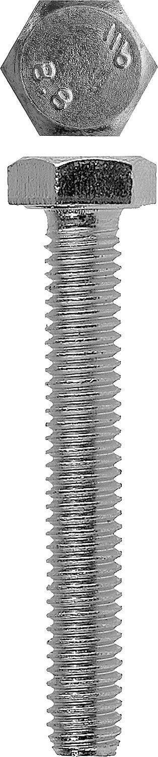 ЗУБР DIN 933, кл. пр. 5.8, M10 х 45 мм, цинк, 4 шт, болт (4-303076-10-045)