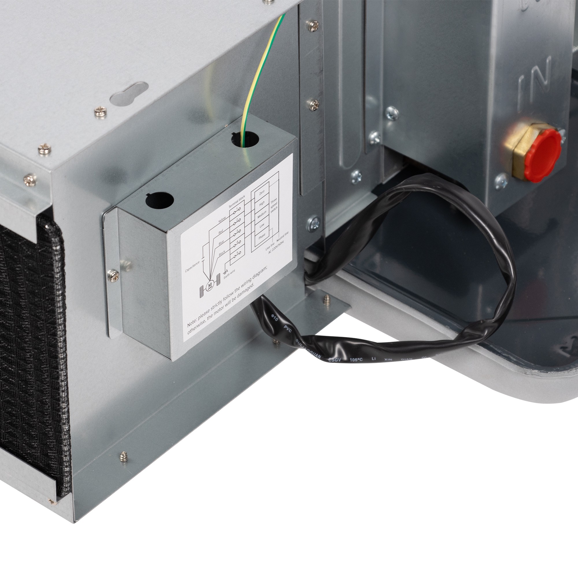 Фанкойл канальный SHUFT SFF-200G50