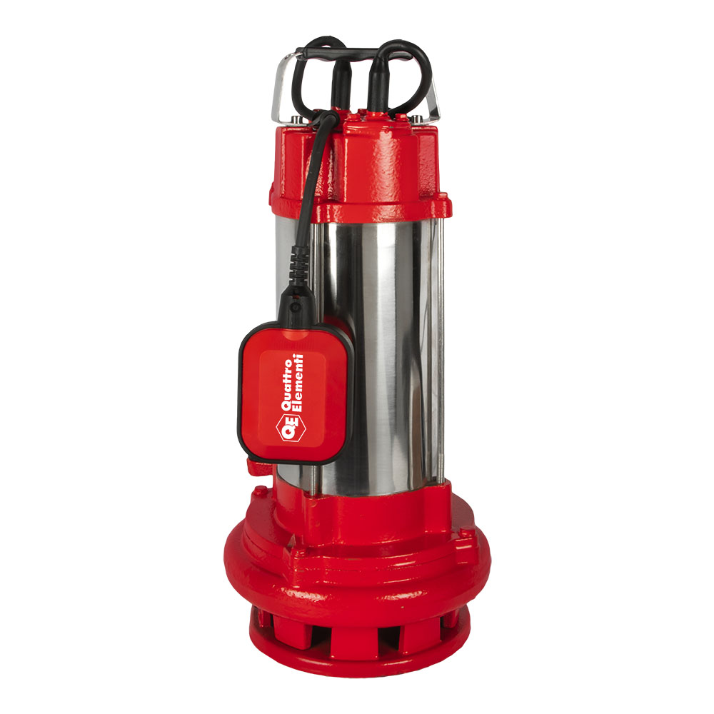 Насос фекальный QUATTRO ELEMENTI Sewage 2500F Ci (2500 Вт, 27000 л/ч, для грязной, 28 м, 23,8 кг), шт