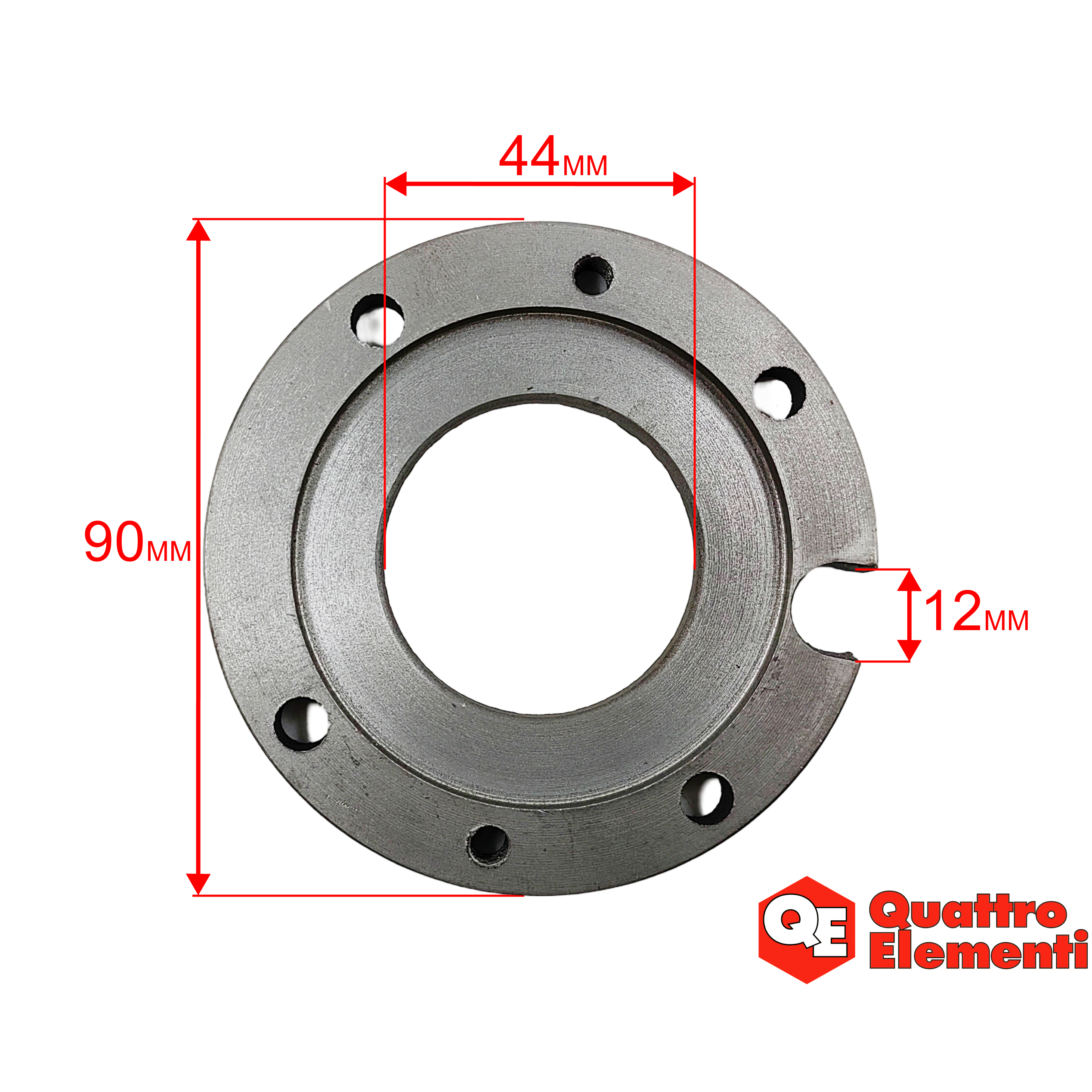 Фланец QUATTRO ELEMENTI ELICA 600 обоймы (246-982-008), шт