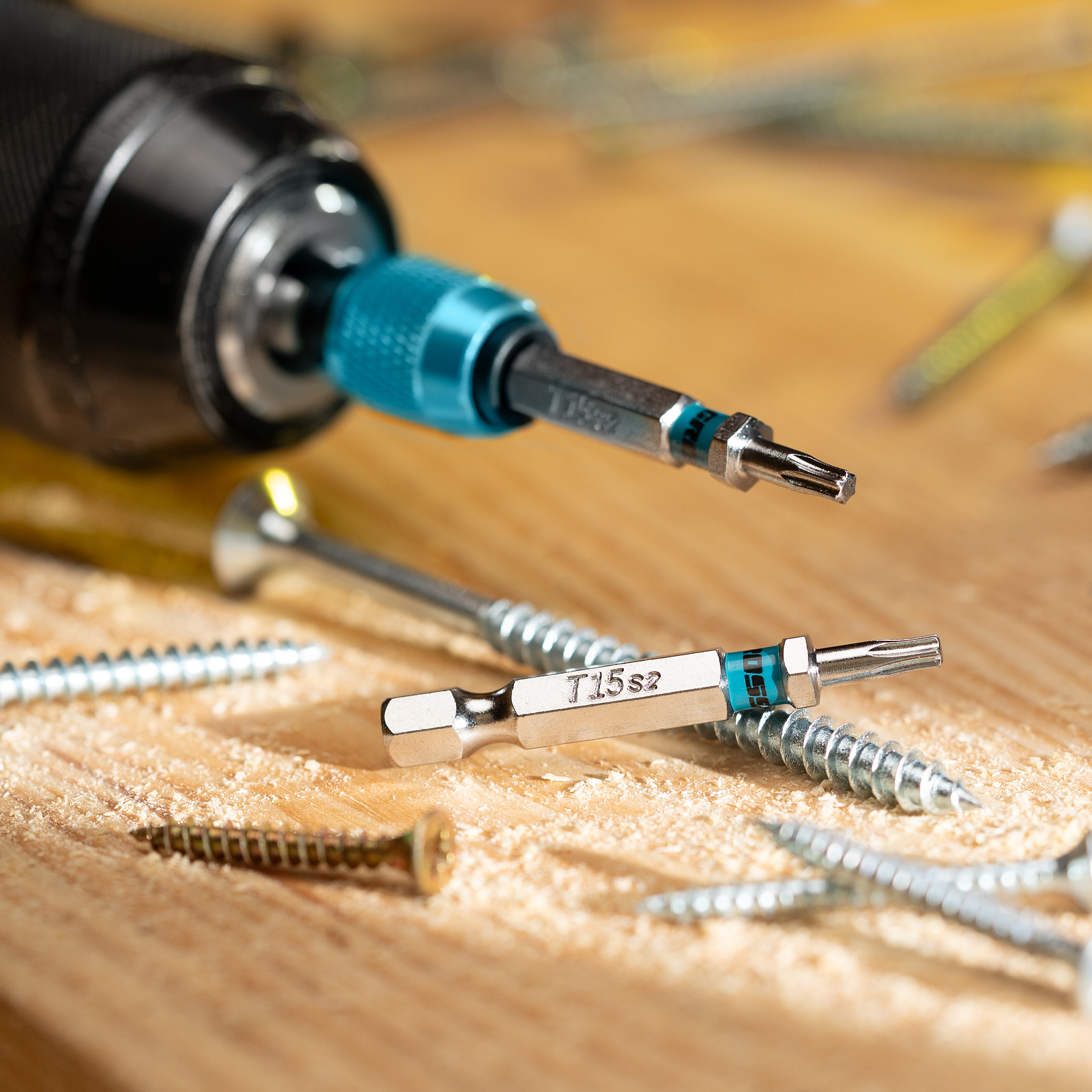 Бита Torx 15х50мм, сталь S2, шестигр., 2 шт. Gross