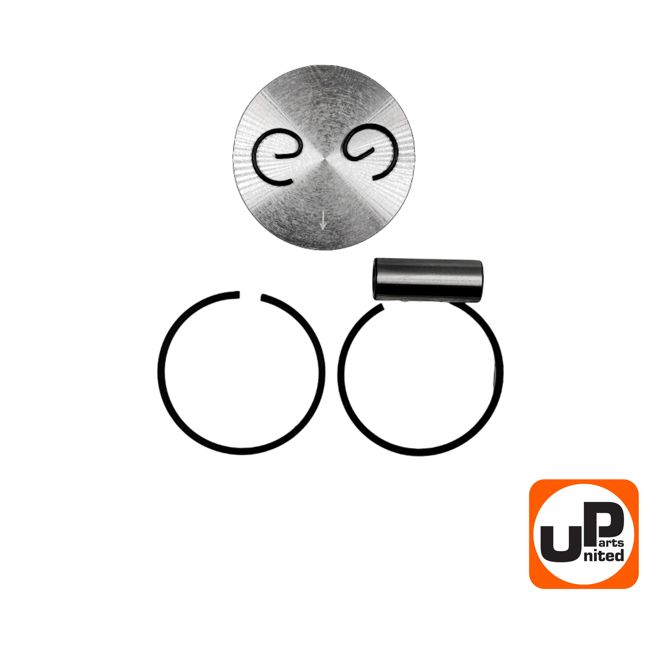 Поршень UNITED PARTS для STIHL MS180 38 mm/палец 10mm 1130-030-2004, шт