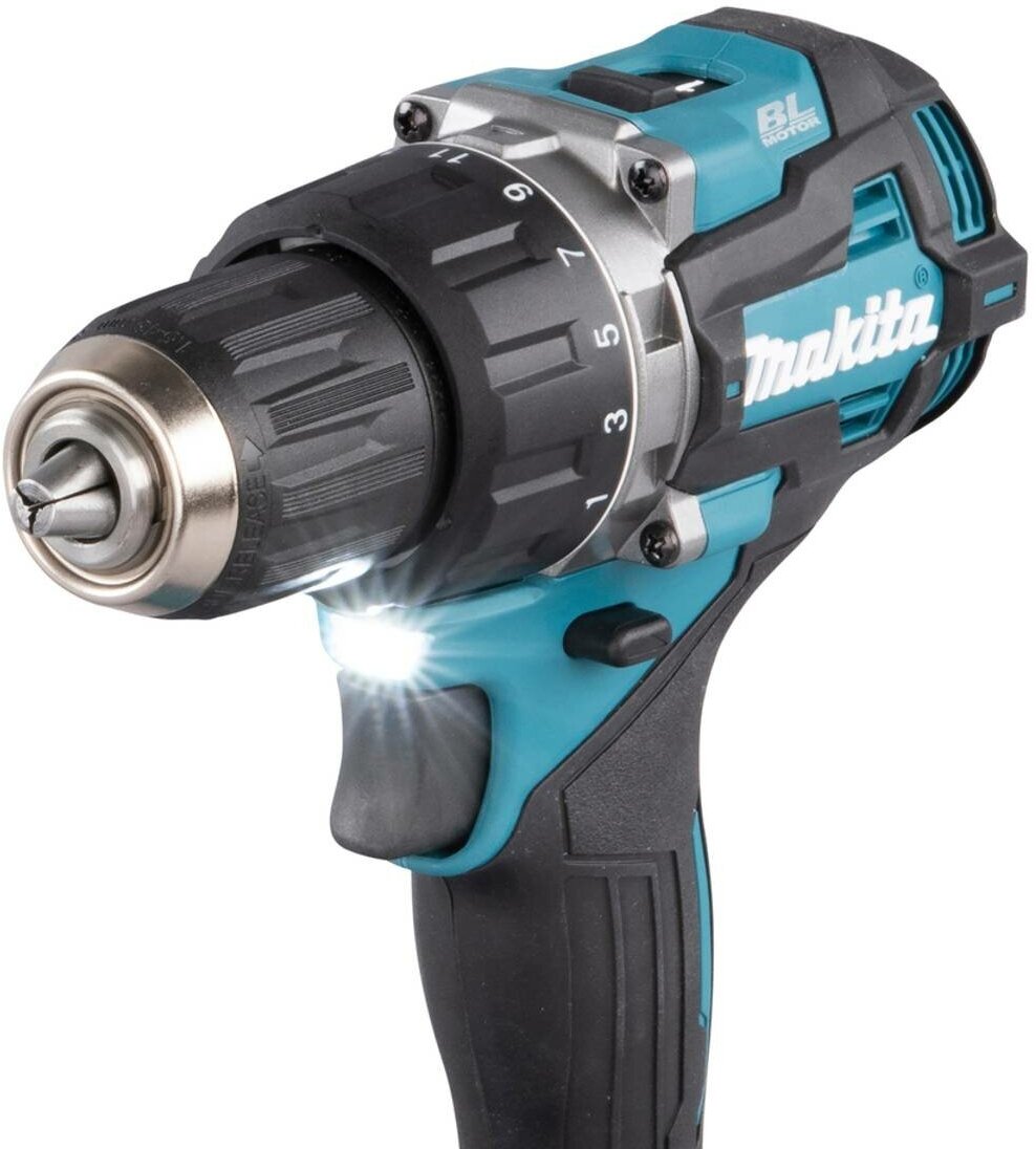 Дрель аккумуляторная безударная MAKITA DF002GD201 XGT BL 40В, 13мм, 65/30Нм (аккум. 2x2.5 Ач и быстрое з/у, кейс MAKPAC), шт