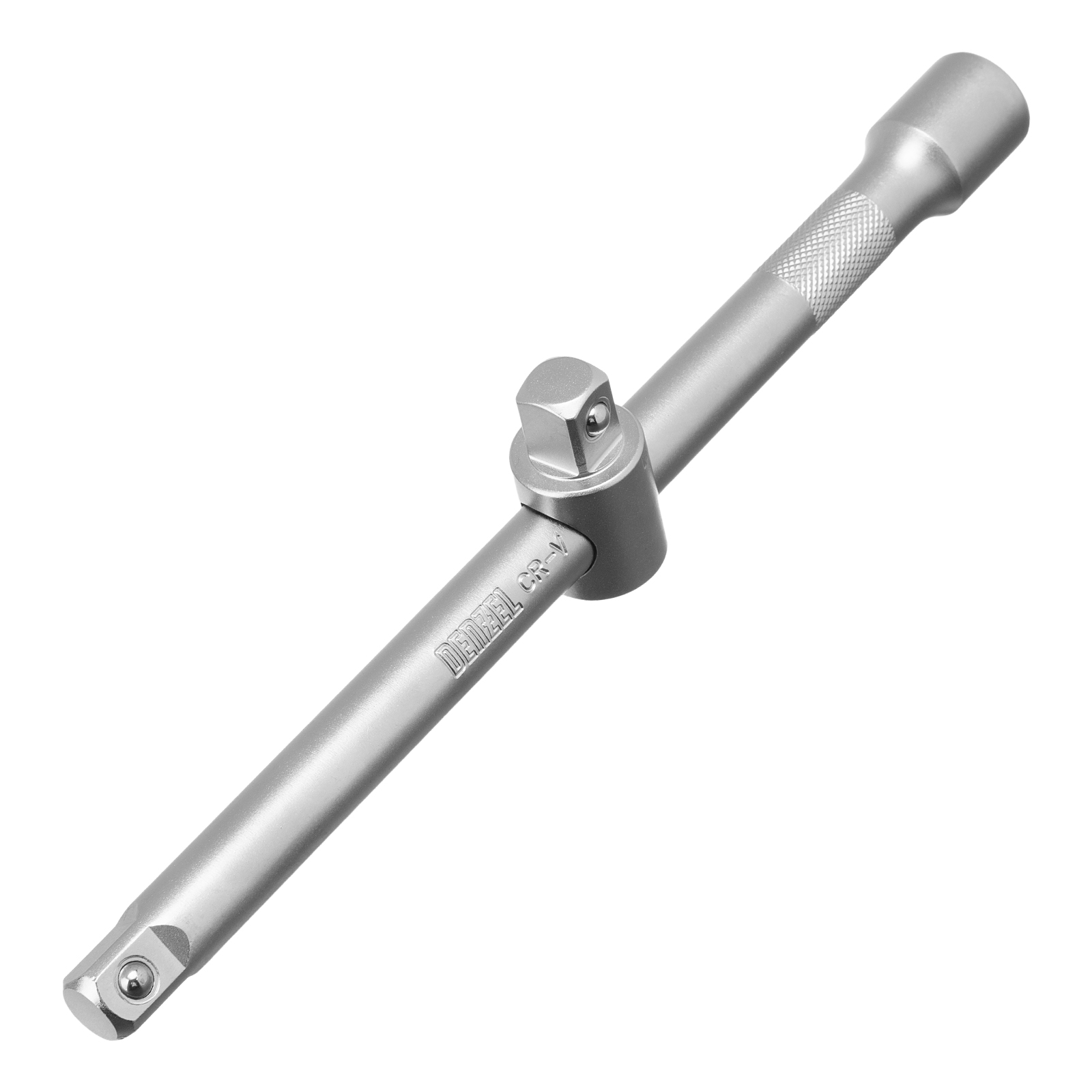 Набор инструментов, 1/2", 1/4", CrV, S2, пластиковый кейс, 64 предмета Denzel