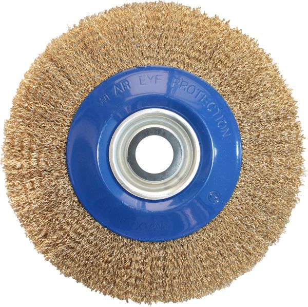 Кордщетка для точил ПРАКТИКА 250 мм мягкая, переходники 1/2", 5/8", 3/4", 7/8", 1"