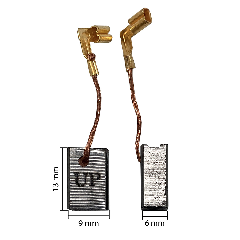 Щетка графитовая UNITED PARTS для MAKITA СВ-459 (аналог 194722-3)  6х9х13мм, пар