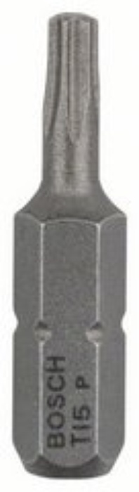 Бита отверточная BOSCH Torx-15 x 25 мм (3 шт), блистер (2607001607), шт