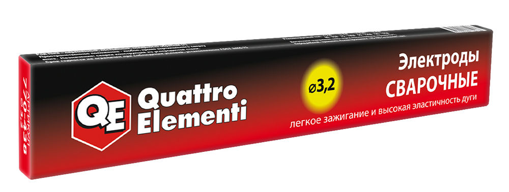 Электроды сварочные QUATTRO ELEMENTI рутиловые