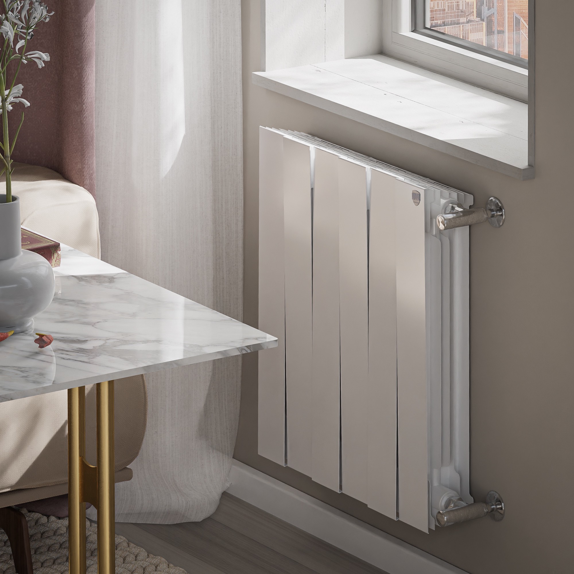 Радиатор Royal Thermo PianoForte 500 new/Bianco Traffico - 6 секц.