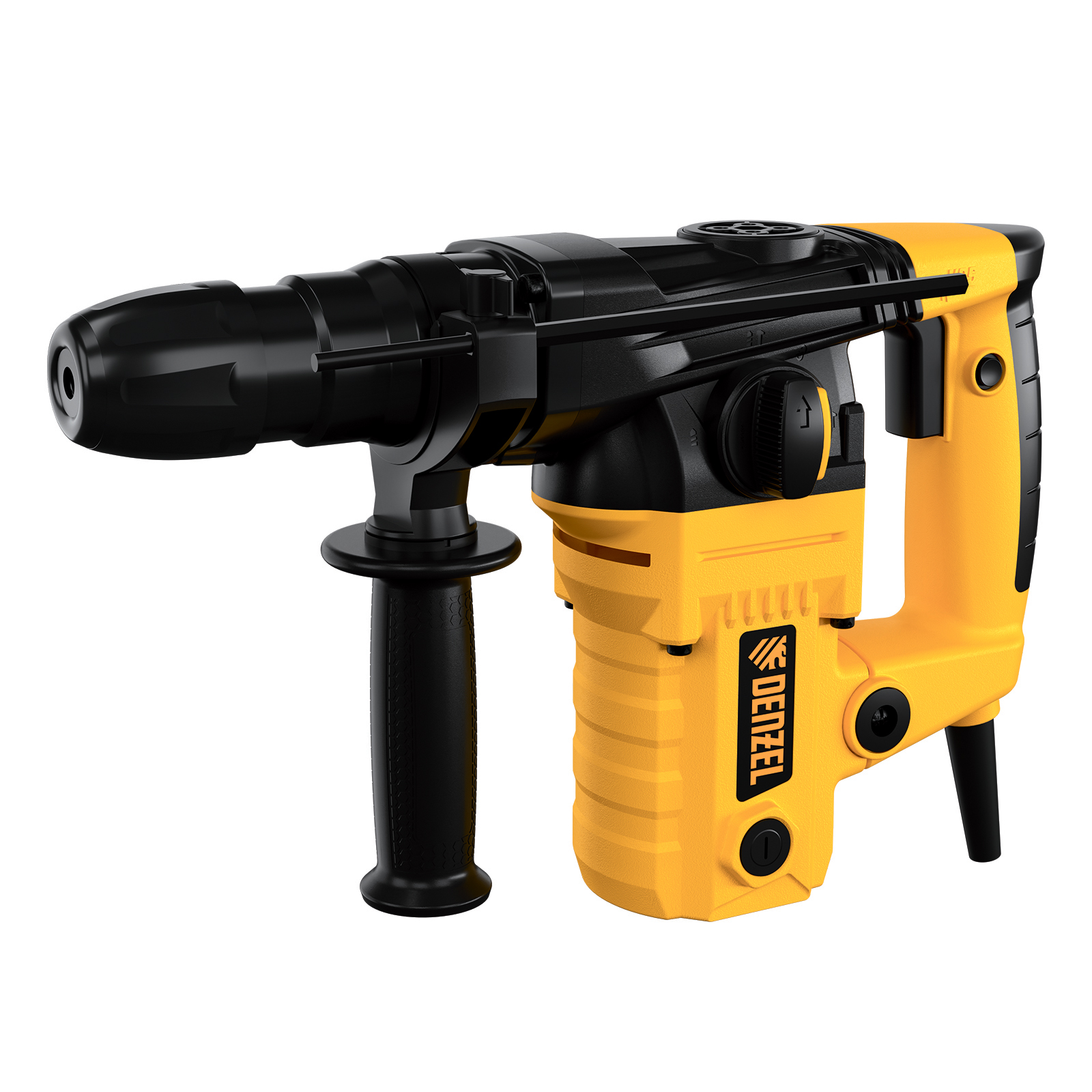 Перфоратор электрический RHVB-1100-26, SDS-plus, 1100 Вт, 4 Дж, 4 реж. Denzel