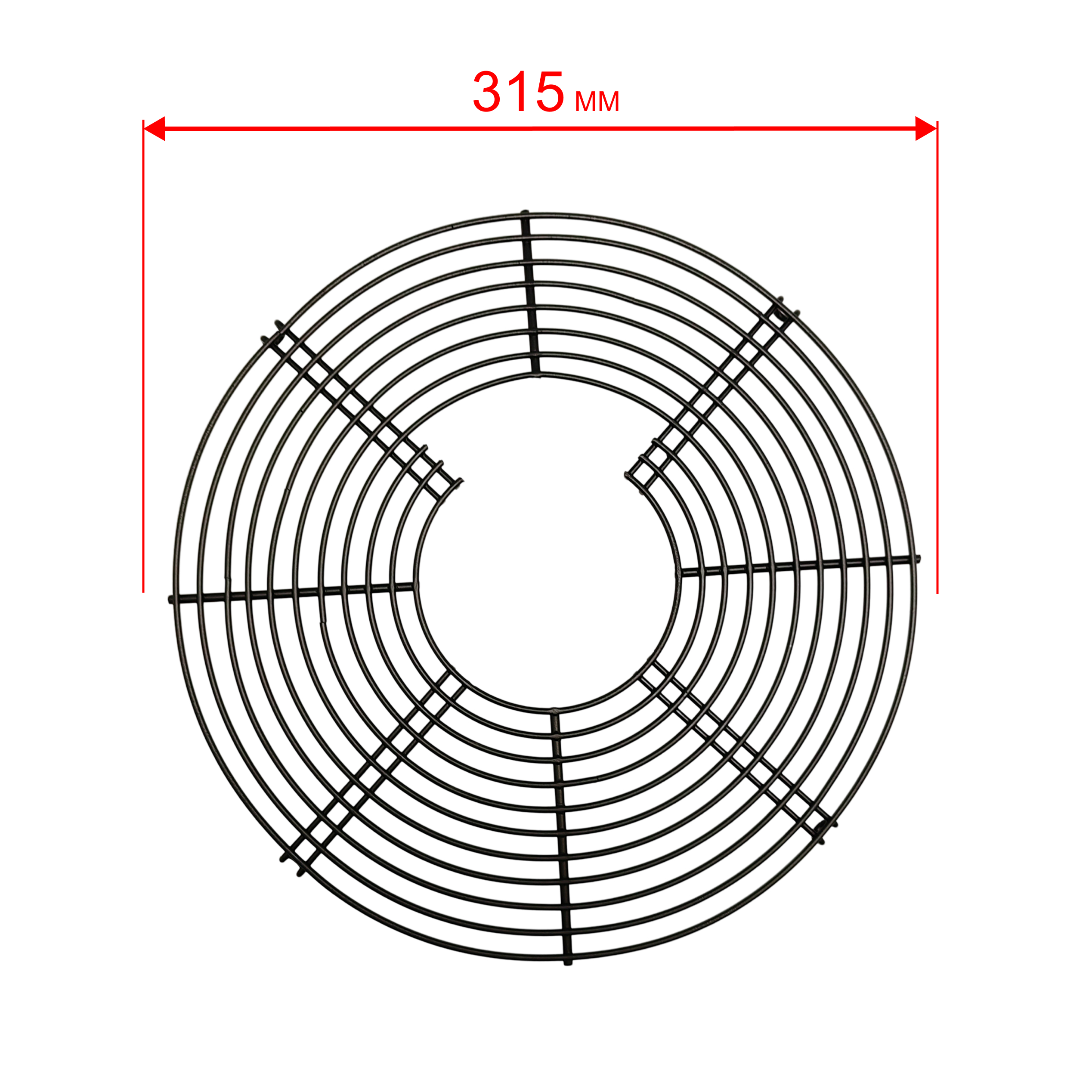 Решетка QUATTRO ELEMENTI QE75/110D (915-267-052), шт