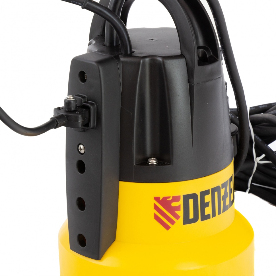 Дренажный насос DP-500E, 500 Вт, подъем 7 м, 7000 л/ч Denzel