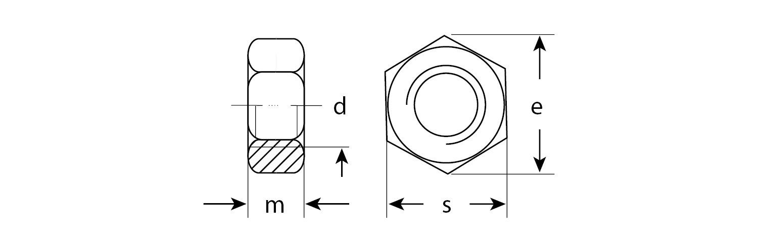 ЗУБР ГОСТ 5927-70, кл. пр. 6, M3, цинк, 5 кг, шестигранная гайка (303550-03)