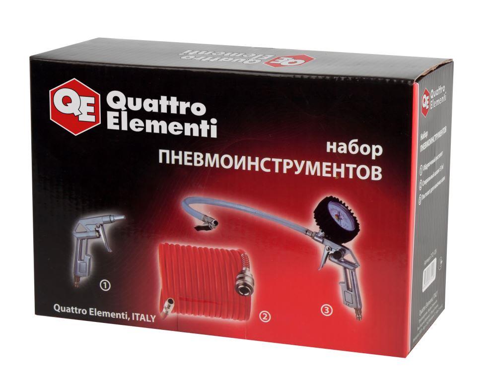 Набор пневмоинструментов QUATTRO ELEMENTI 