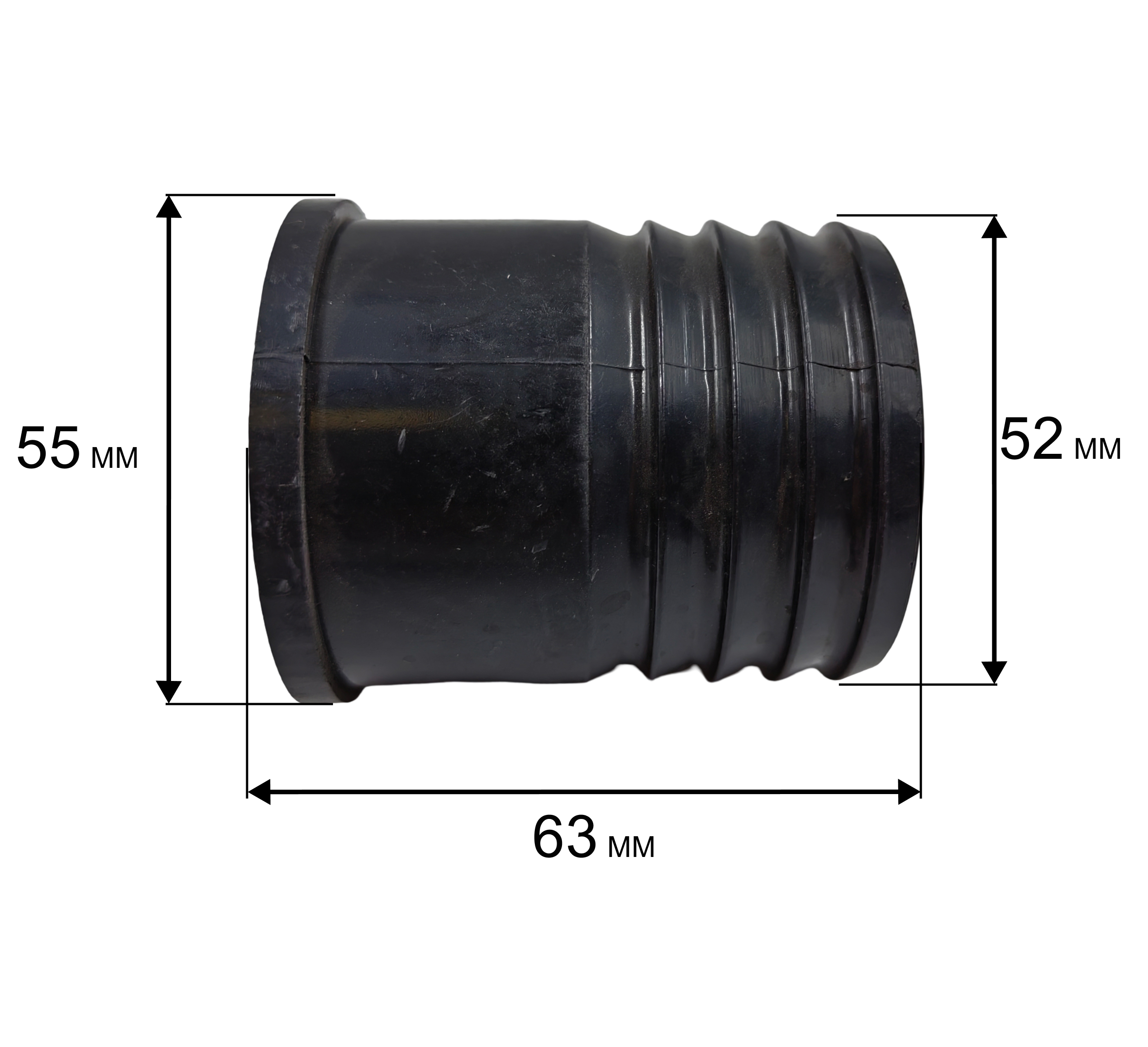 Штуцер DDE PTR50K 2 " (PTR50K-3), шт