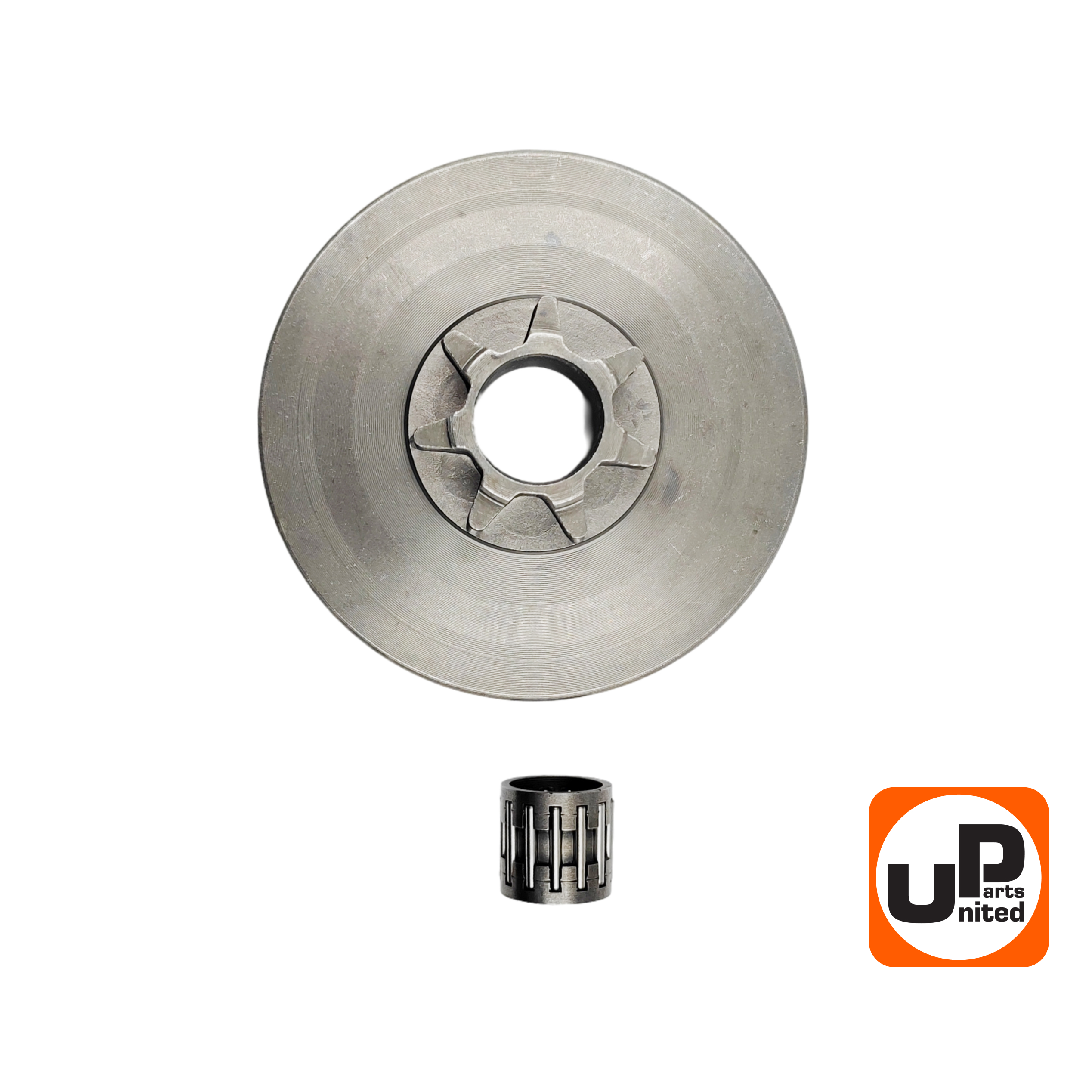 Барабан-зв. UNITED PARTS 0.325"-7T с подшипником для бензопил 45-58 куб.см. Китай, шт
