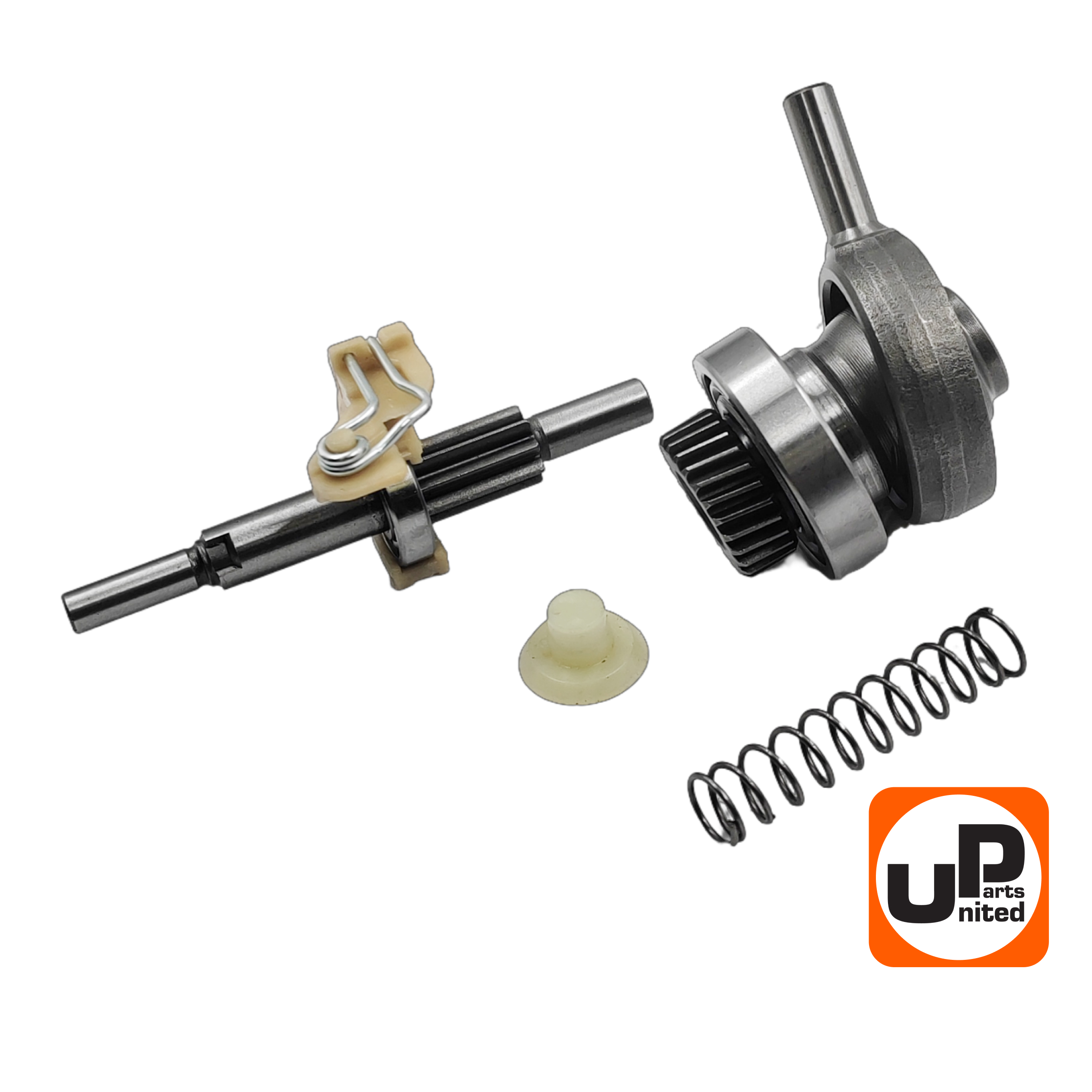 Вал UNITED PARTS в сборе с подшипником качения для BOSCH GBH2-24DSR (1617000517) (90-0922), шт