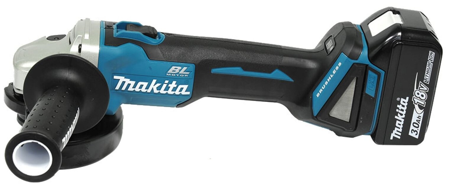 Шлифмашина аккумуляторная MAKITA угловая DGA504RF