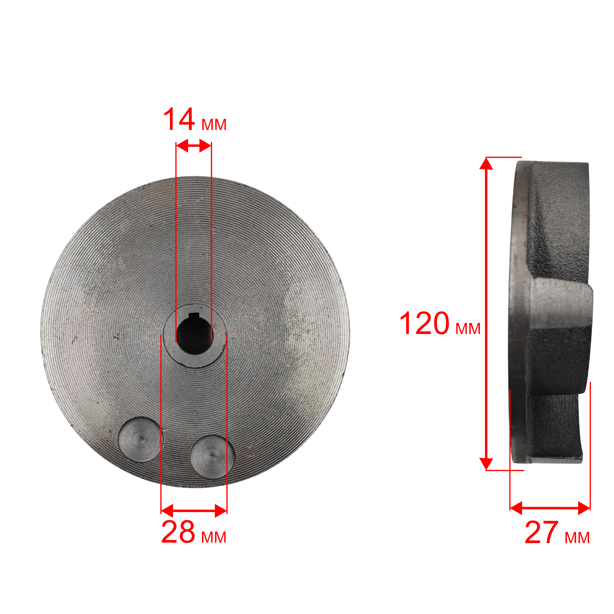 Крыльчатка QUATTRO ELEMENTI Sewage 1700F Ci (910-188-19), шт