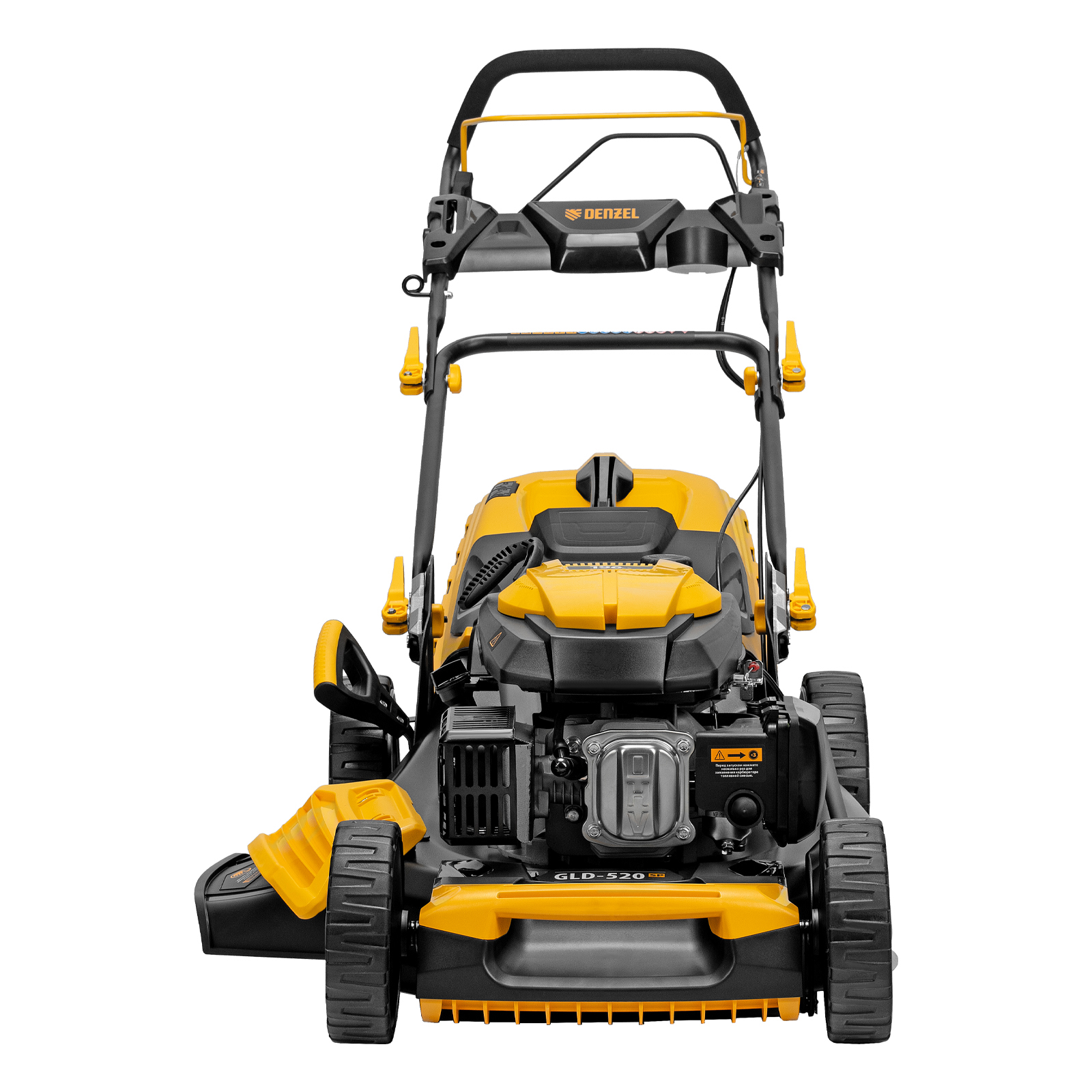 Газонокосилка бензиновая GLR-510SP-K, 180 см3, ширина 51 см, привод, травосборник 65 л  Denzel
