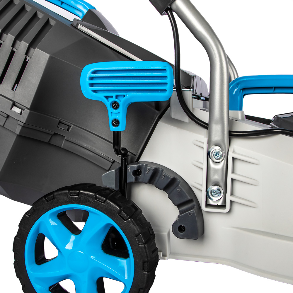 Газонокосилка аккумуляторная DDE  BlueTech LMB 3340 (33 см, 25 - 70 мм, сборник 40л, без ЗУ и АКБ), шт