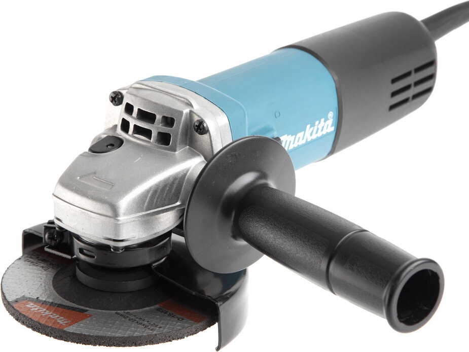 Шлифмашина угловая MAKITA 9557HNRK (115мм,840Вт,11000об/мин. плавный пуск, функция антирестарта,кейс), шт