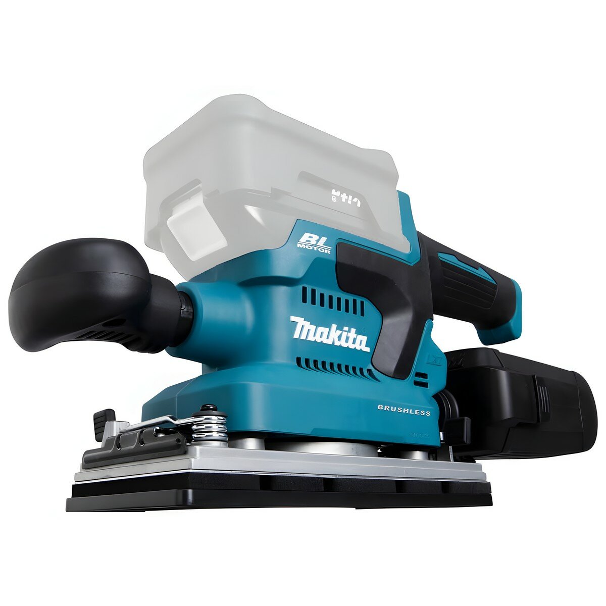 Шлифмашина аккумуляторная вибрационная MAKITA DBO380Z LXT BL 18 В, 93x228мм,без аккум.и з/у, шт