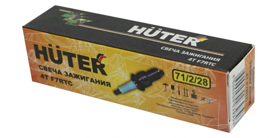 Свеча зажигания 4T F7RTC Huter