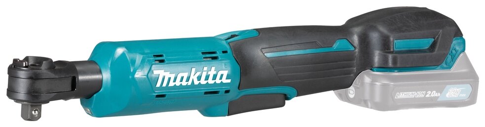 Гайковерт ударный аккумуляторный MAKITA WR100DZ с трещоткой CXT 12 В, 3/8" и 1/4", 47,5 Нм, шт