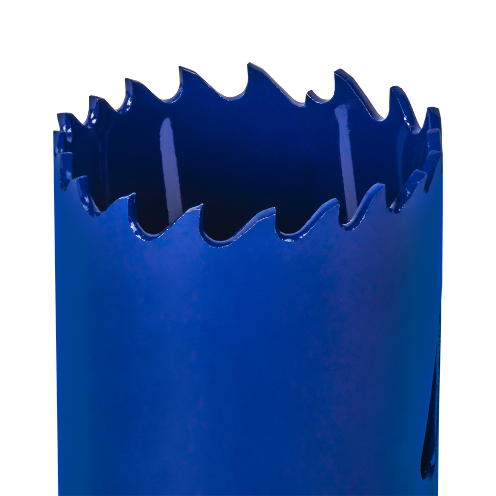 Коронка биметаллическая ПРАКТИКА  35 мм (1 3/8"), (1шт), клипса