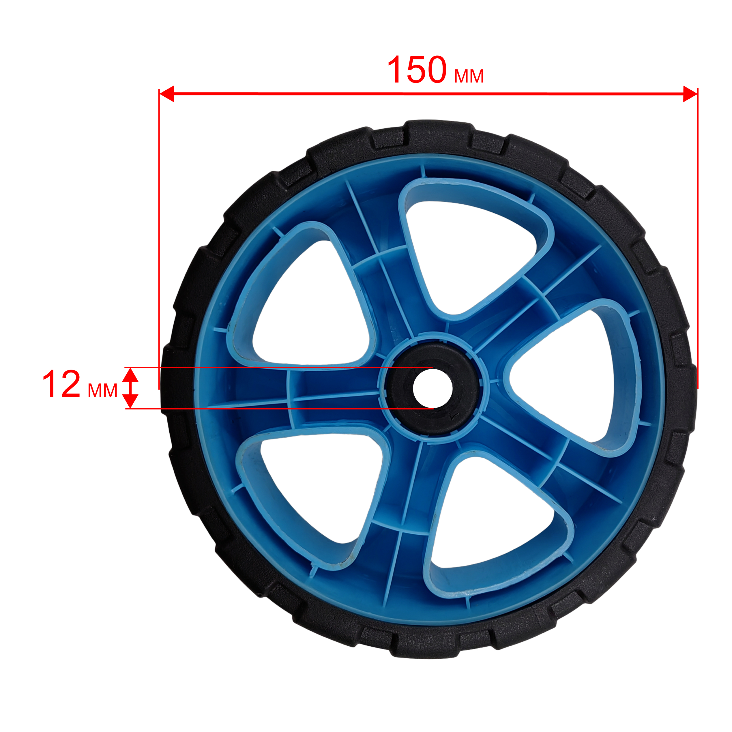 Колесо газонокосилки DDE LMB3840 BlueTec заднее (909-297-011), шт