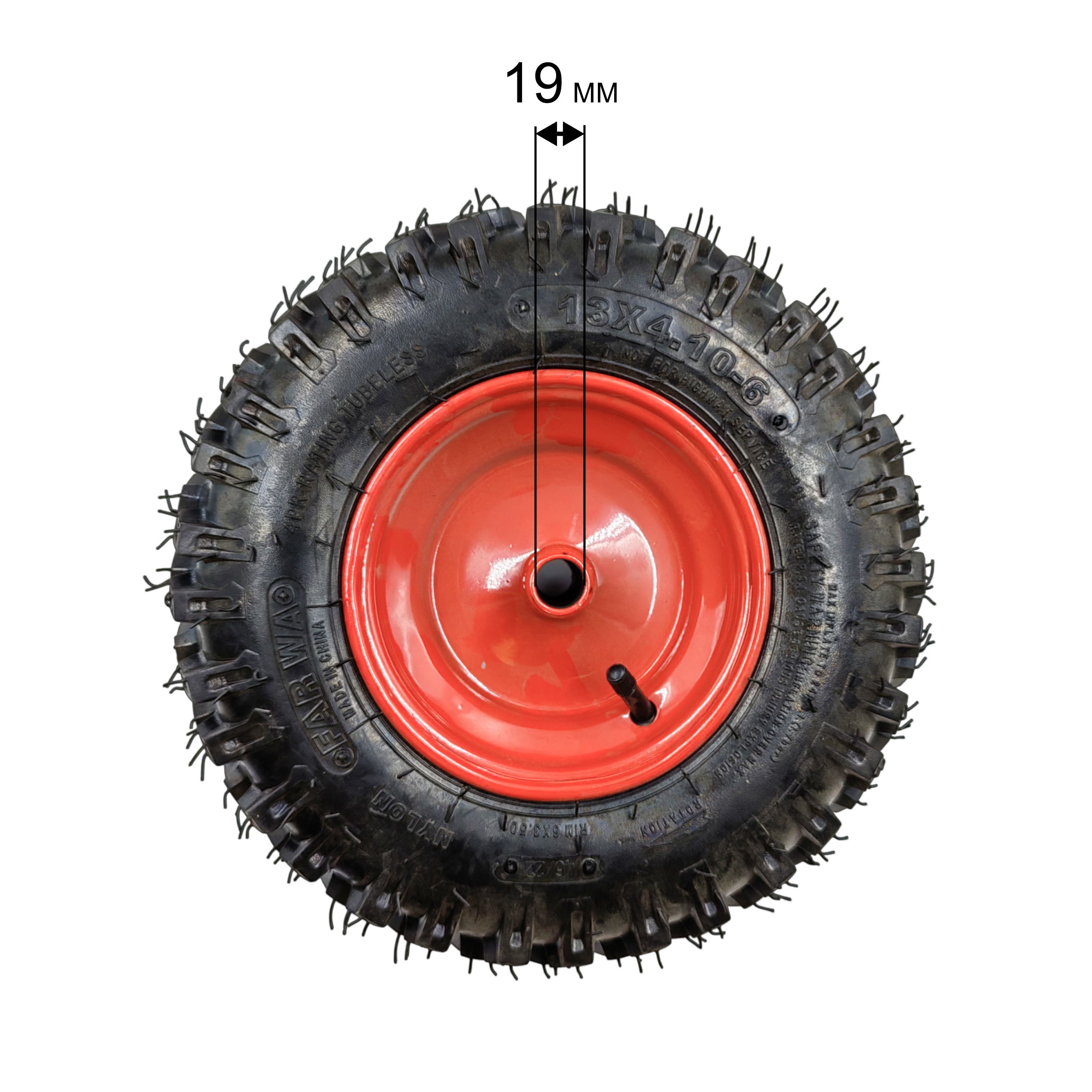Колесо снегоотбрасывателя DDE STG6556/ST6560L 13x4.10-6 правое (13x4.10-6P), шт