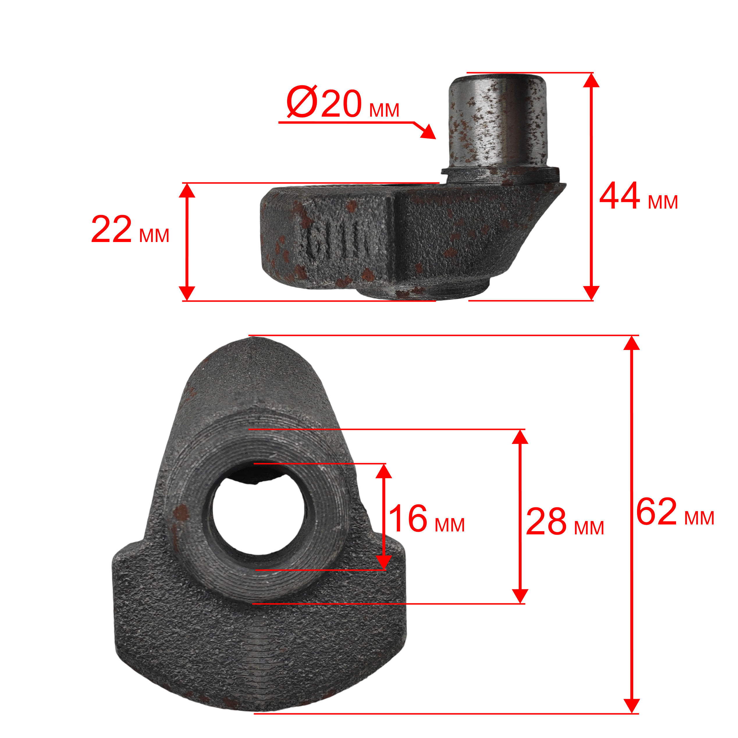 Коленвал QUATTRO ELEMENTI KM8-140 (248-450-021), шт