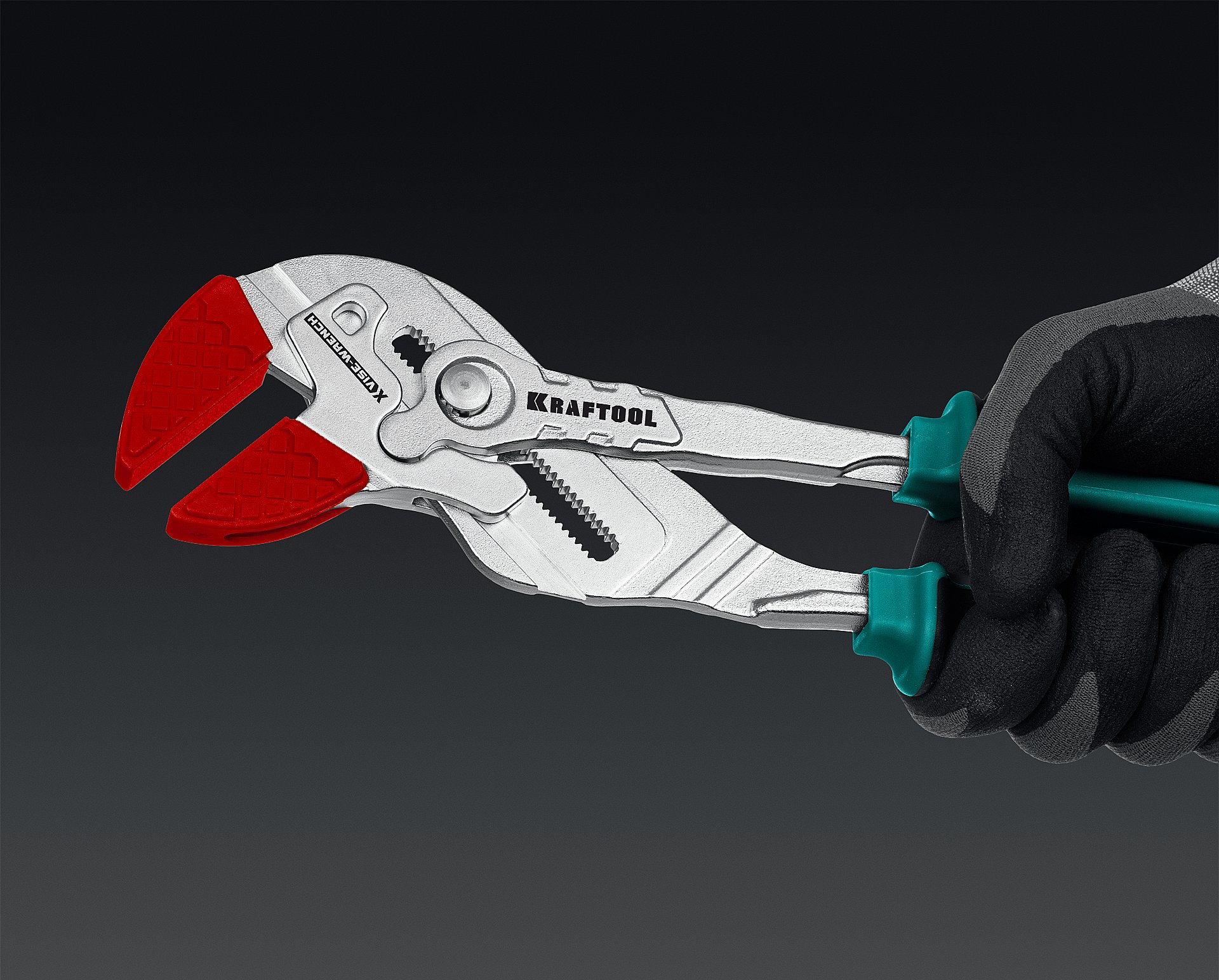 KRAFTOOL Vise-Wrench сменные защитные накладки на губки, для клещей 300 мм, набор из 3-х пар (22069-S3)