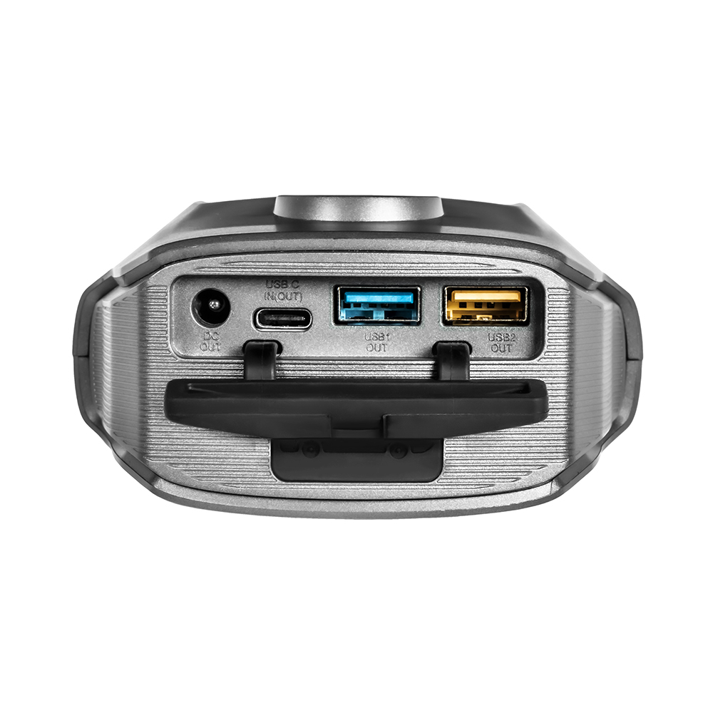 Пусковое устройство QUATTRO ELEMENTI Nitro 15 (12В, 15000 мАч, 1200 А, Type-C, USB-A, дисплей, фонарь (919-258), шт