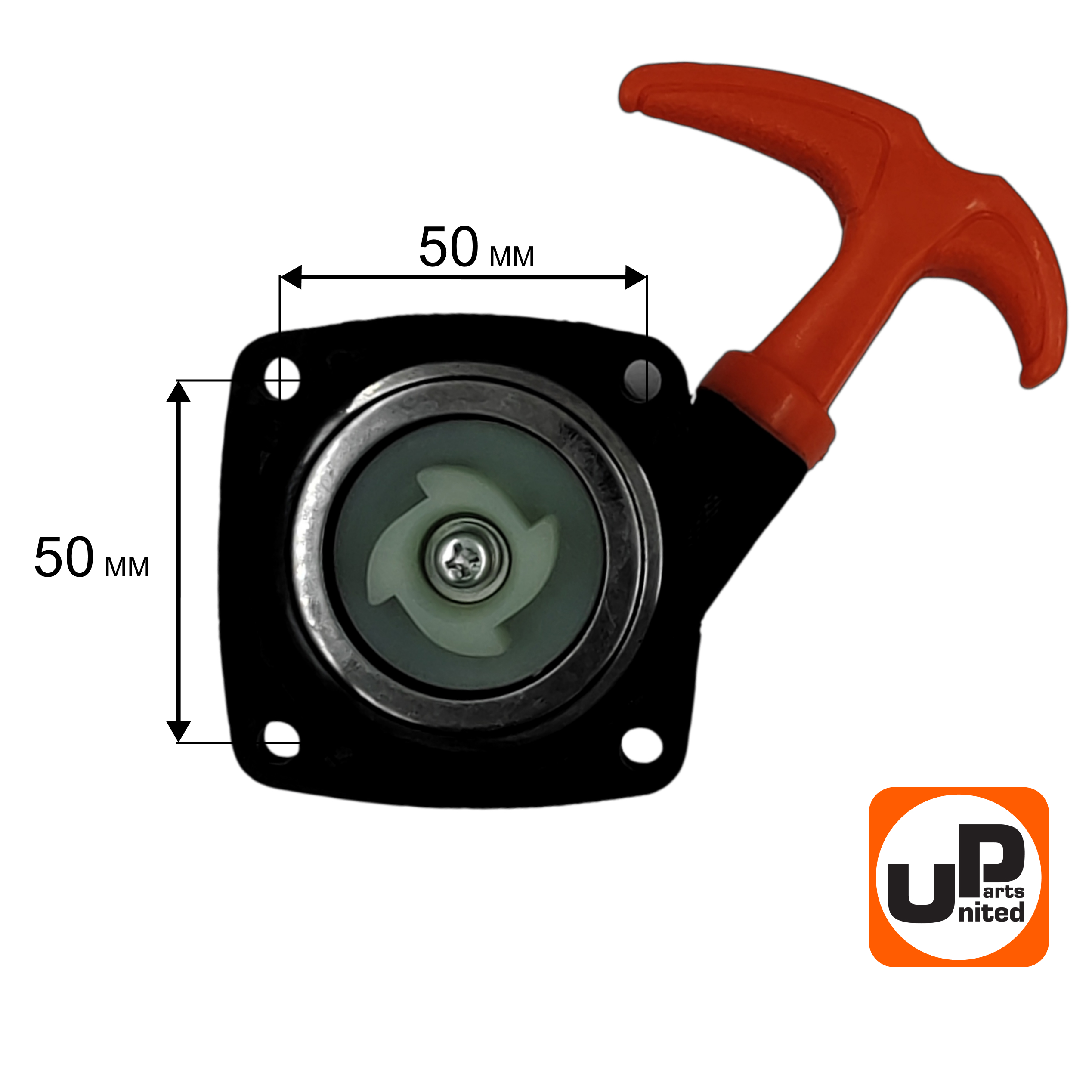 Стартер ручной UNITED PARTS для триммеров 26 куб.см Super E-start (с трещеткой), шт