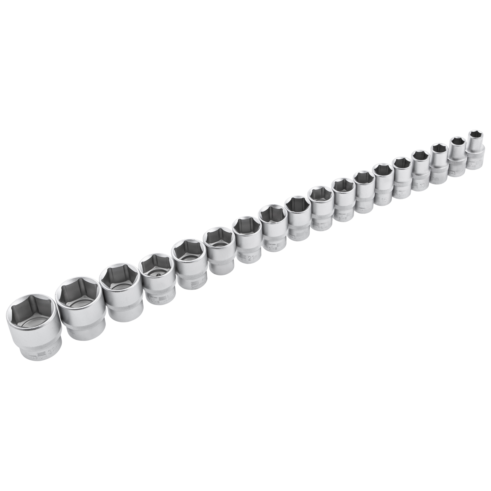 Набор инструментов, 1/4", 1/2", Cr-V, S2, усиленный кейс, 119 предметов Stels