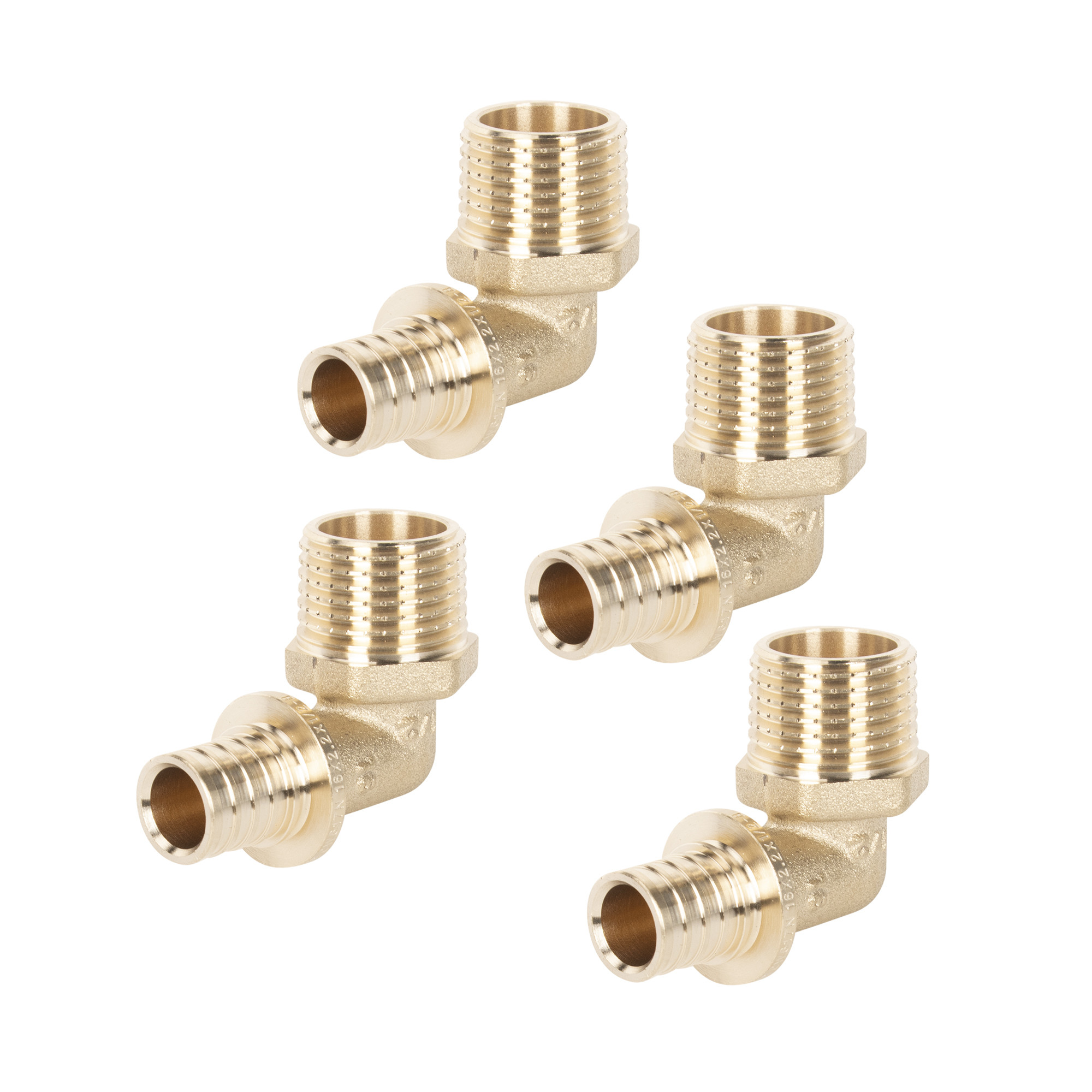 Угольник аксиальный Royal Thermo HP 16x1/2 (4)