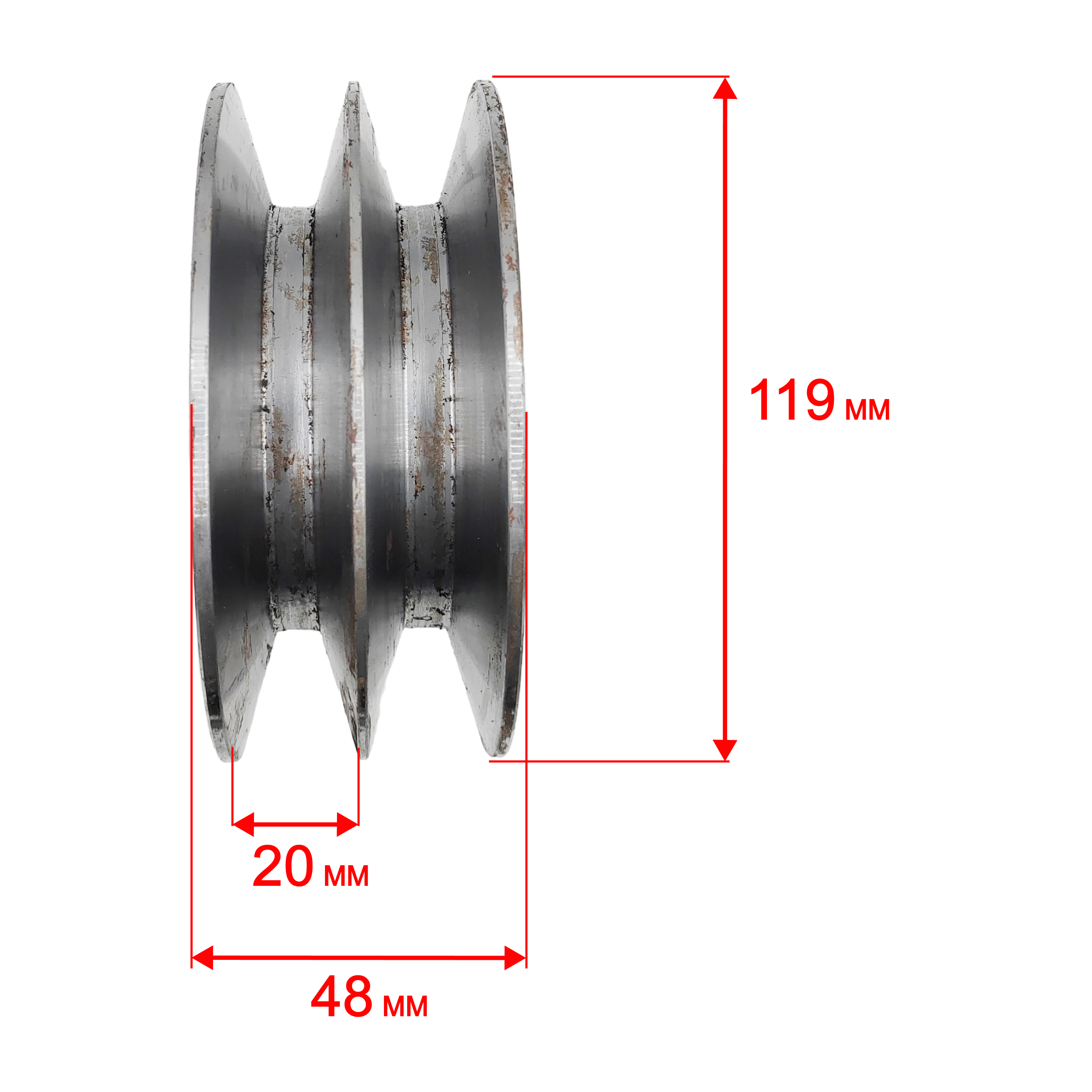 Шкив ведомый DDE VP260-HK (908-788-042), шт